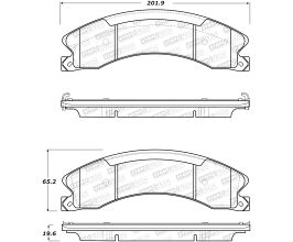 StopTech StopTech Street Brake Pads - Front for Nissan Titan A61