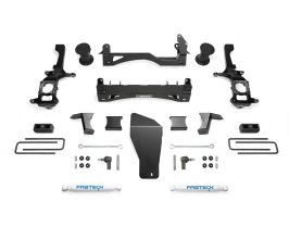 Fabtech 16-18 Nissan Titan Xd 4WD 6in Basic Sys w/Perf Shks for Nissan Titan A61