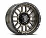 ICON Alpha 17x8.5 6x5.5 0mm Offset 4.75in BS 106.1mm Bore Bronze Wheel for Nissan Titan