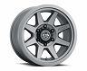 ICON Rebound 17x8.5 6x5.5 0mm Offset 4.75in BS 106.1mm Bore Charcoal Wheel for Nissan Titan