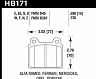 HAWK 84-89 Porsche 911 Carrera Blue 42 Front Brake Pads