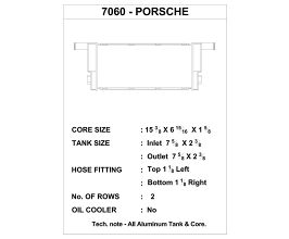 CSF Porsche Cayman/Boxster/Carrera (991/981) Auxiliary Center Radiator for Porsche 911 991