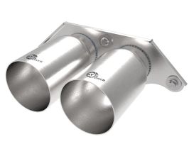 aFe Power Power Mach Force Xp 4in 304 SS Bolt-On Exhaust Tips Brushed 14-19 Porsche 911 GT3 3.8L/4.0L for Porsche 911 991