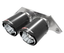 aFe Power Power Mach Force Xp 4in 304 SS Bolt-On Exhaust Tips Carbon Fiber 14-19 Porsche 911 GT3 3.8L/4.0L for Porsche 911 991