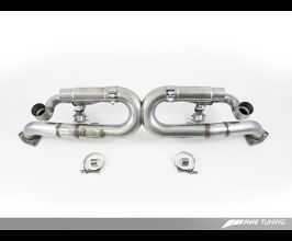 AWE Porsche 991 SwitchPath Exhaust for Non-PSE Cars Chrome Silver Tips for Porsche 911 991