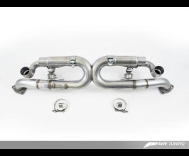 AWE Porsche 991 SwitchPath Exhaust for PSE Cars Chrome Silver Tips for Porsche 911 991