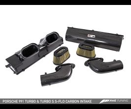 AWE Porsche 991 (991.2) Turbo and Turbo S S-FLO Carbon Intake for Porsche 911 991