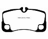 EBC 09-12 Porsche 911 (997) (Cast Iron Rotor only) 3.6 Carrera 2 Orangestuff Rear Brake Pads for Porsche 911 Carrera/Carrera S