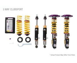 KW Porsche 911 GT2RS 991.2 Without OE NoseLift Clubsport Coilover Kit 3-Way for Porsche 911 991
