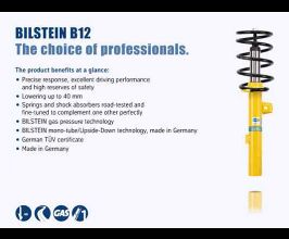 BILSTEIN B12 12-15 Porsche 911 Carrera H6 3.6L/3.8L Front and Rear Suspension Kit for Porsche 911 991