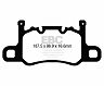 EBC 13-15 Porsche 911 (991) (Cast Iron Rotor only) 3.8 GT3 Yellowstuff Rear Brake Pads