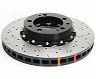 DBA 95-97 Porsche 911 Carrera Front T3 5000 Series Uni-Directional Slotted Rotor w/ Black Hat