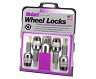 McGard Wheel Lock Bolt Set - 4pk. (Radius Seat) M14X1.5 / 17mm Hex / 28.2mm Shank Length - Black