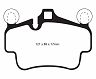 EBC 07-08 Porsche 911 (997) (Cast Iron Rotor only) 3.6 Carrera 2 Bluestuff Front Brake Pads for Porsche Boxster / Cayman