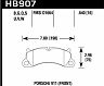 HAWK 12-16 Porsche 911 Carrera S DTC-50 Front Brake Pads