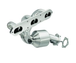 MagnaFlow Conv 06-08 Porsche Cayman DF SS OEM Grade Driver Side Catalytic Converter w/Header for Porsche Boxster / Cayman 987