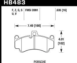 Brake Pads for Porsche Boxster / Cayman 987