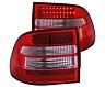 Anzo 2003-2006 Porsche Cayenne LED Taillights Red/Clear