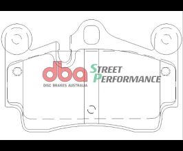 DBA 03-10 Porsche Cayenne SP500 Rear Brake Pads for Porsche Cayenne 955/957