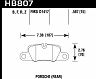 HAWK 16-17 Porsche Panamera S/GTS HP+ Street Rear Brake Pad for Porsche Panamera Base/Turbo/GTS/4/4S/4S Executive/Turbo Executive/4 Executive