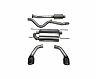 CORSA Performance 12-14 Scion FRS / Subaru BRZ Black Tip Sport Cat-Back Exhaust for Toyota BRZ / 86