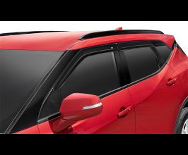 AVS 18-22 Subaru Crosstrek Ventvisor Low Profile Window Deflectors 4pc - Smoke for Subaru Crosstrek GT
