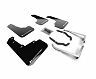 Rally Armor 18-22 Subaru Crosstrek Lift/AT Black UR Mud Flap w/ White Logo for Subaru Crosstrek Limited/Premium