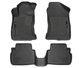 Husky Liners 2017 Subaru Impreza Weatherbeater Black Front & 2nd Seat Floor Liners for Subaru Crosstrek GT