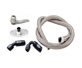 Torque Solution Subaru EJ -10AN Turbo Oil Return Line Kit for Subaru Forester SG