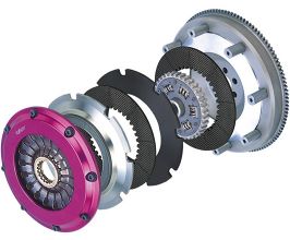 Exedy 2002-2005 Subaru Impreza WRX H4 Hyper Triple Carbon-D Clutch Sprung Center Disc Pull Type for Subaru Forester SG