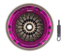 Exedy 2005-2005 Saab 9-2X Aero H4 Hyper Single Clutch Sprung Center Disc Pull Type (w/FW Bolts) for Subaru Forester SG