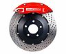 StopTech StopTech 02-07 WRX / 02-09 Impreza 2.5RS/2.5i Front Big Brake Kit 332X32MM with Red Calipers Drilled for Subaru Forester