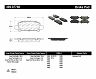 StopTech StopTech Performance 02-03 WRX Rear Brake Pads for Subaru Forester