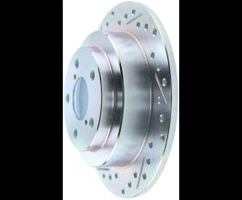 StopTech StopTech Select Sport 98-08 Subaru Forester Slotted and Drilled Right Rear Rotor for Subaru Forester SG