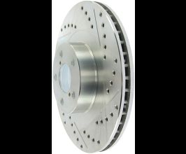 StopTech StopTech Select Sport 03-08 Subaru Forester Sport Slotted and Drilled Right Front Rotor for Subaru Forester SG