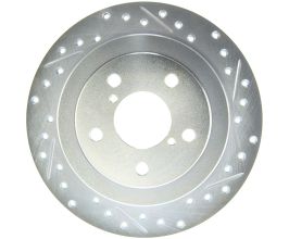 StopTech StopTech Select Sport 98-08 Subaru Forester Slotted and Drilled Left Rear Rotor for Subaru Forester SG
