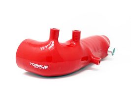 Torque Solution Turbo Inlet Hose Black: 02-07 Subaru WRX/04-18 STI/05-09 Legacy GT/04-13 FTX - Red for Subaru Forester SH