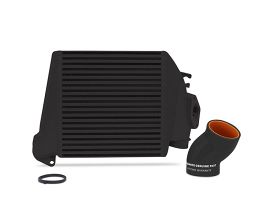 Mishimoto 08-14 Subaru WRX Top-Mount Intercooler Kit - Powder Coated Black & Black Hoses for Subaru Forester SH