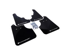 Rally Armor 09-13 Subaru Forester Black UR Mud Flap w/ White Logo for Subaru Forester SH