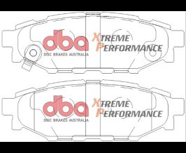 DBA 08 Subaru WRX XP+735 Rear Brake Pads for Subaru Forester SH