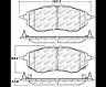 StopTech StopTech 14-15 Subaru Forester 2.0L Street Select Front Brake Pads