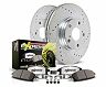 PowerStop 19-21 Subaru Forester Front Z26 Street Warrior Brake Kit for Subaru Forester Limited/Touring/Sport