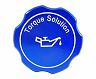 Torque Solution Billet Oil Cap 89+ Subaru  - Blue for Subaru Impreza