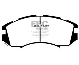EBC 92-96 Subaru Impreza 1.8 (2WD) (13in Wheels) Yellowstuff Front Brake Pads for Subaru Impreza GC