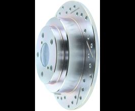 StopTech StopTech Select Sport 98-08 Subaru Forester Slotted and Drilled Right Rear Rotor for Subaru Impreza GC