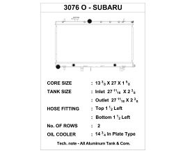 CSF 02-07 Subaru WRX/STI Radiator w/Built-In Oil Cooler/Filler Neck for Subaru Impreza GD