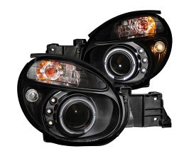 Anzo 2002-2003 Subaru Impreza Projector Headlights w/ Halo Black for Subaru Impreza GD
