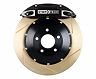 StopTech StopTech 04-07 STi Front Big Brake Kit 332X32MM with Black Calipers zinc coated Slotted Rotors Pads