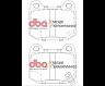 DBA 03-06 EVO / 04-09 STi / 03-07 350Z Track Edition/G35 w/ Brembo XP650 Rear Brake Pads for Subaru Impreza WRX STI/WRX STI Limited