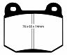 EBC 03-04 Infiniti G35 3.5 (Manual) (Brembo) Bluestuff Rear Brake Pads for Subaru Impreza